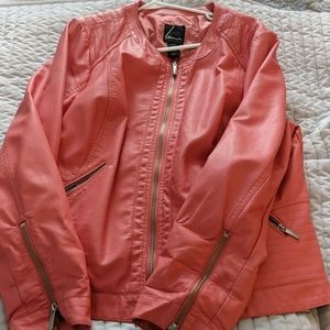 Lane Bryant Plus Leather Jacket 18